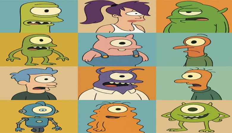 one eyed cartoon characters