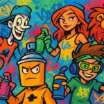 Graffiti Cartoon Characters